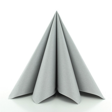 Lyxservetter silver 12x - 40x40 cm