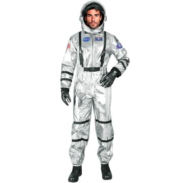 SILVER ASTRONAUT (jumpsuit, helmet) Silver