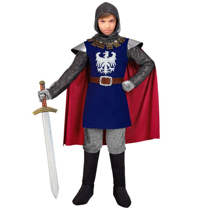 Riddarkostym med cape för pojkar