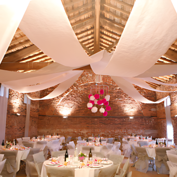 Takbanderoll vit 25 m