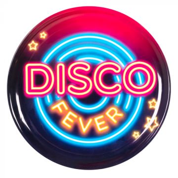 Disco fever serveringsbricka - 34,5 cm