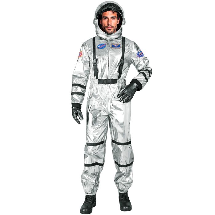 SILVER ASTRONAUT (jumpsuit, helmet) Silver