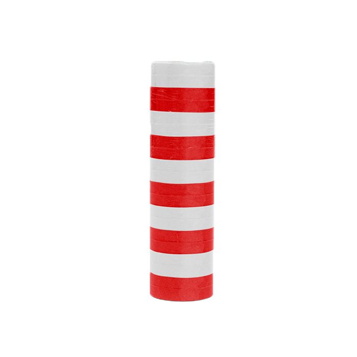 Röd & Vit Streamer - 4 meter