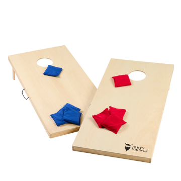 Cornhole set 120x60 (Officiella mått) - Inkl 8 kastpåsar PartyVikings