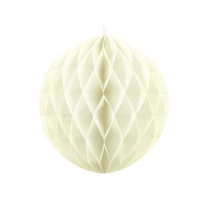 Krämvit honeycomb - 40 cm
