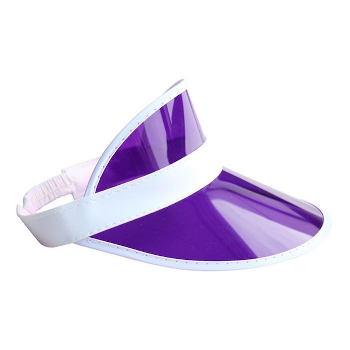 Solskärm lila visir – onesize