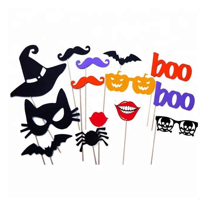 Photo Booth rekvisita Halloween 30x