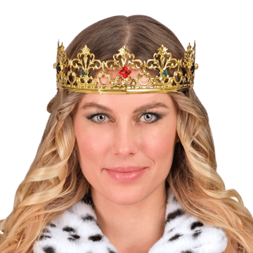 Guld krona deluxe - one-size