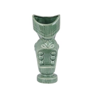 Tiki Glas vas grön - 600 ml