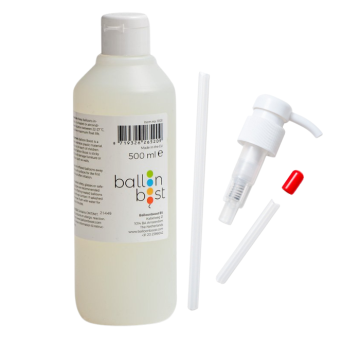 Ballonboost med pump - 500 ml