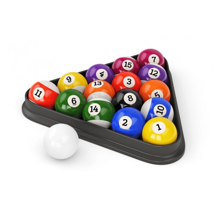Poolbollar (ROC) 57,2 mm 16x 1. sortering