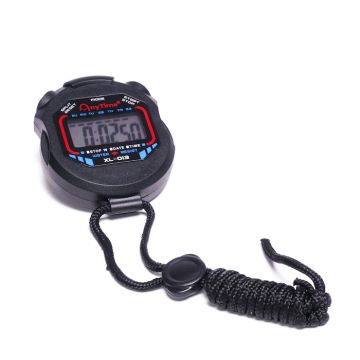 Multifunktionell digital stopwatch svart