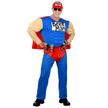 Super Beer Man kostym 
