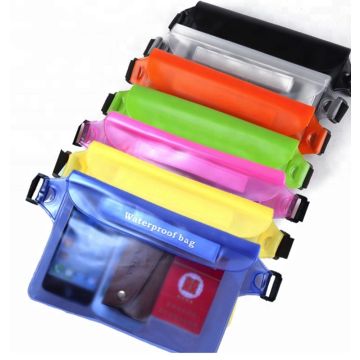 Genomskinlig vattentät midjeväska - 17x22 cm