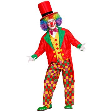Elegant clownkostym för herrar