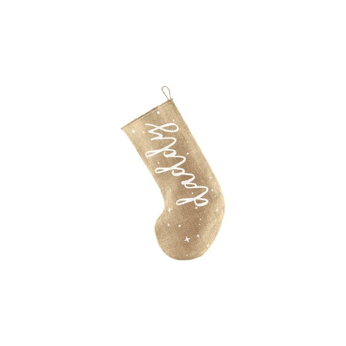 Jutestrumpa till pappa 23x39,5 cm