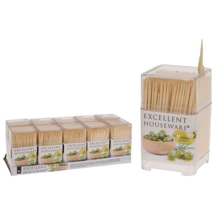 Bambus cocktailpinnar 450x - 6,5 cm