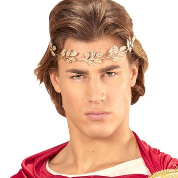 Romersk gyllen laurbärkrans - onesize