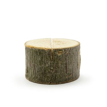 Trä bordsplaceringshållare 6x - 3-4 cm