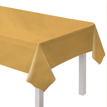 Guld pappersduk - 120x180 cm