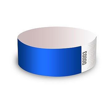 100x accessarmband utan tryck - Blå