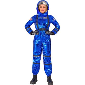 BLÅ ASTRONAUT (overall, hjälm) Blå
