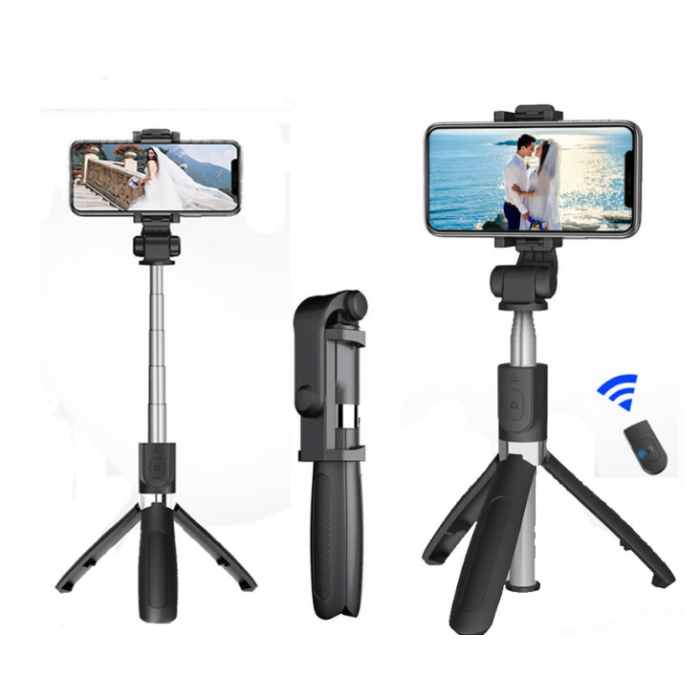 Selfiestång Med Stativ