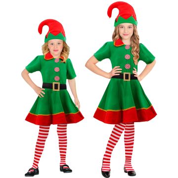 Grön tomtemössa för tjejer