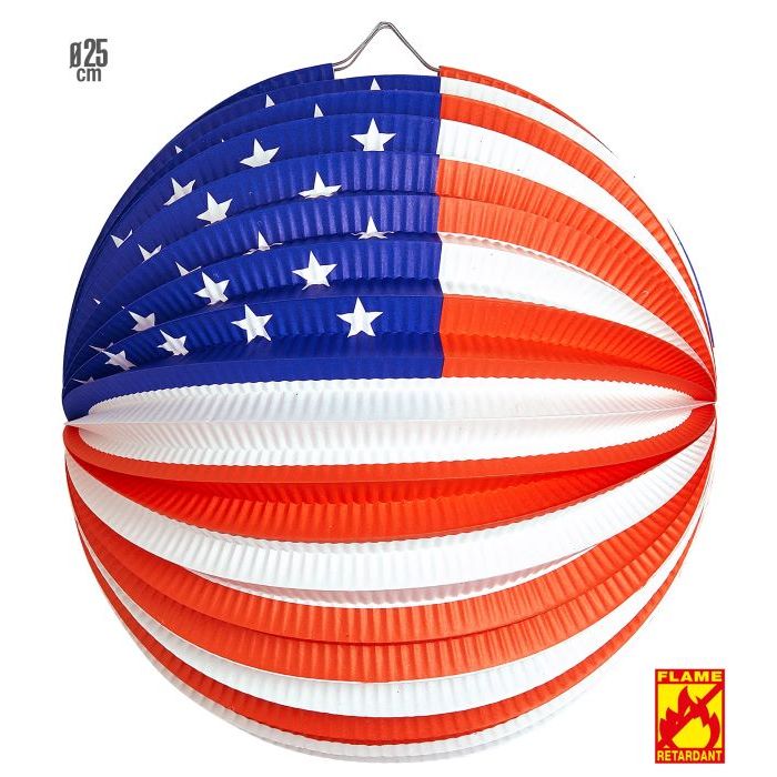USA laterna rund - Ø25 CM