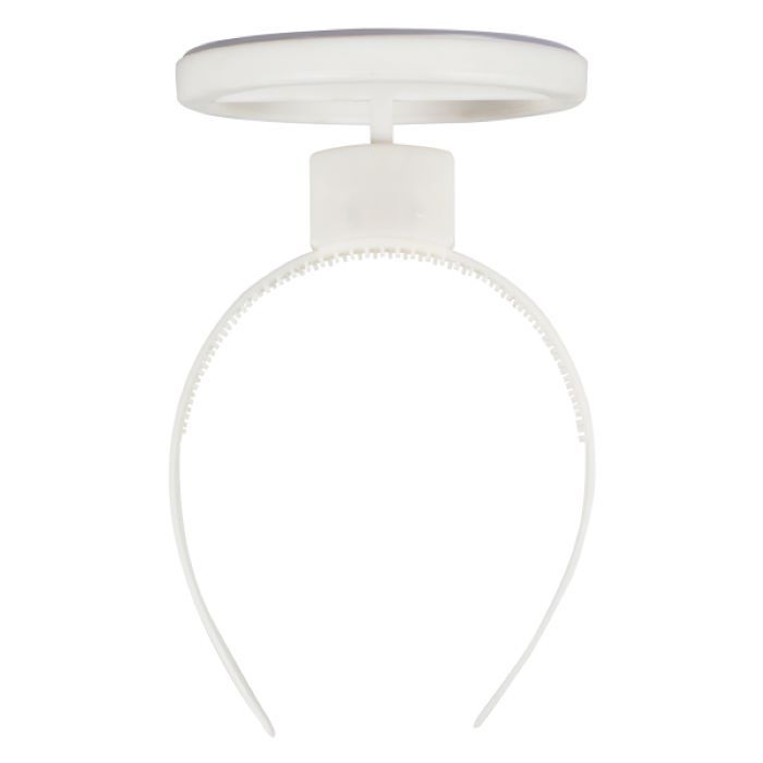 Engel lysande gloria hårband vit - 20x15,6 cm