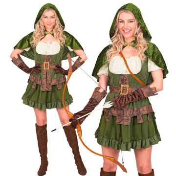Robin Hood kostym för dam