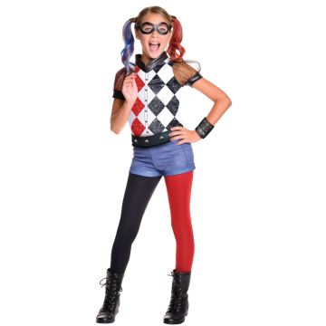 Harley Quinn® Deluxe barnkostym