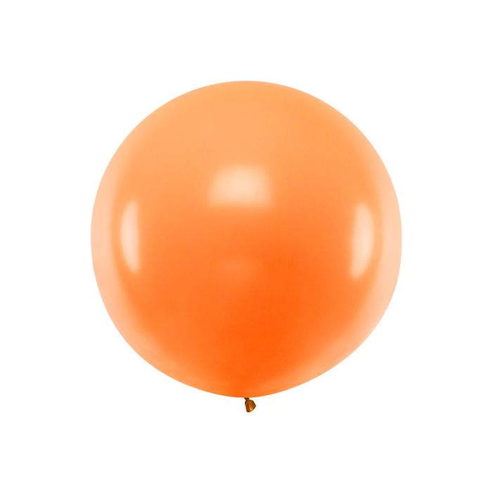 Gigantisk orange ballong - 1 Meter 