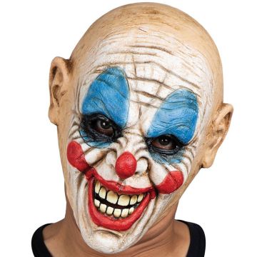 Obehaglig bizar clownmask
