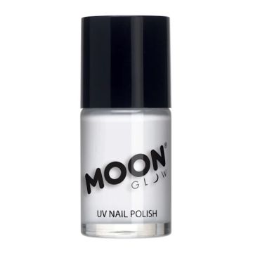 Neon UV Nagellack Vit 14 ml Moon Creations 