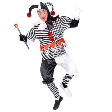 Harlekin-kostym för herrar