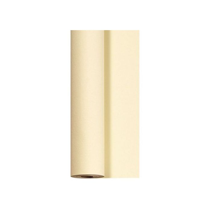 Rulleduk creme deluxe tygliknande material 1,2 x 25 meter