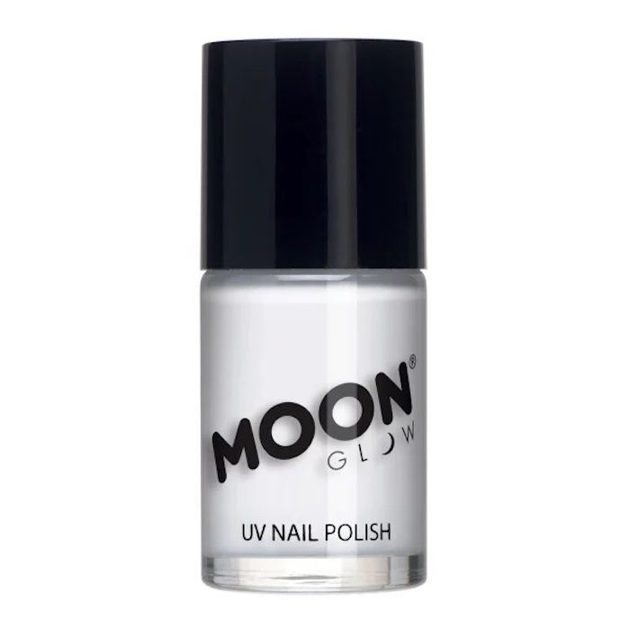 Neon UV Nagellack Vit 14 ml Moon Creations 