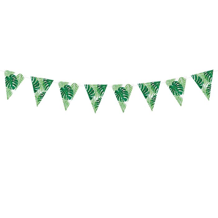 Hawaii Girland Gröna Blad