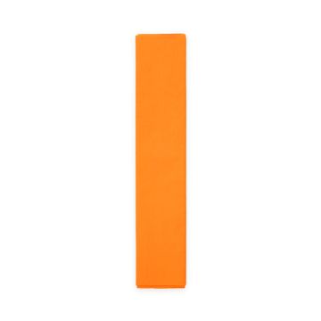 Orange crepe streamers papper 50x250 cm