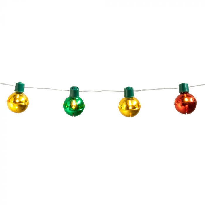 Julbjällror LED-ljusslinga - 140 cm