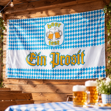 Oktoberfest bannerflagga - 90 x 150 cm