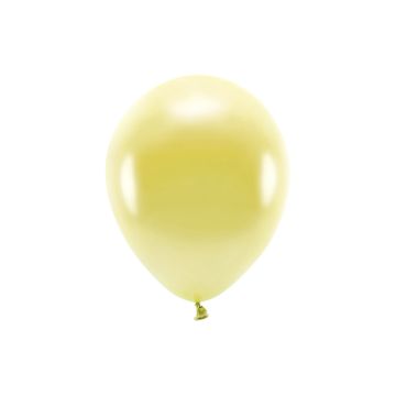 Metallic Ljusguld Ballonger 10x - 26 cm 