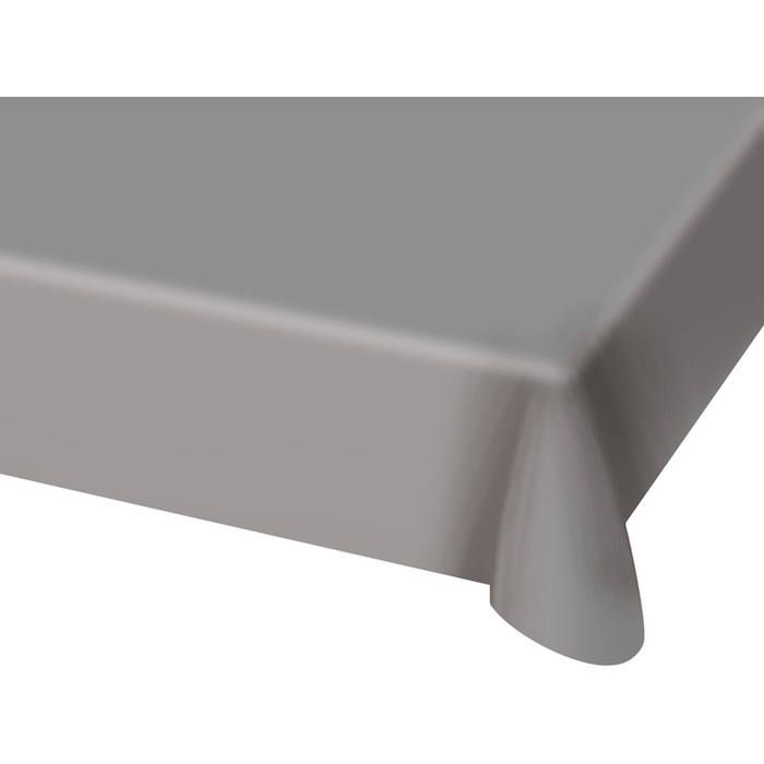 Silver plastduk - 130x180 cm