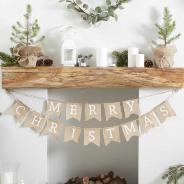 Merry Christmas Julgirland - 2,5 meter