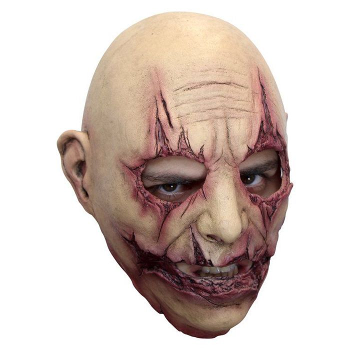 Läskig halloween blodig mask