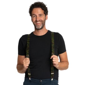 Hängslen camouflage one-size unisex