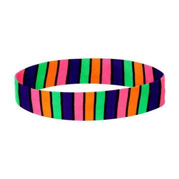 Multifärgat neonskallband