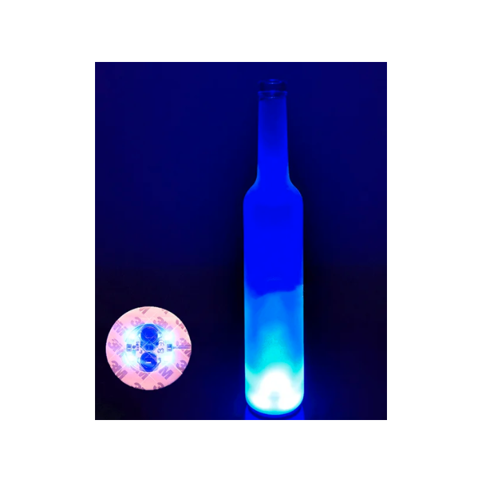 LED flaskljus blå