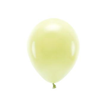 Pastellfärgade Gula Ballonger 10x - 27 cm